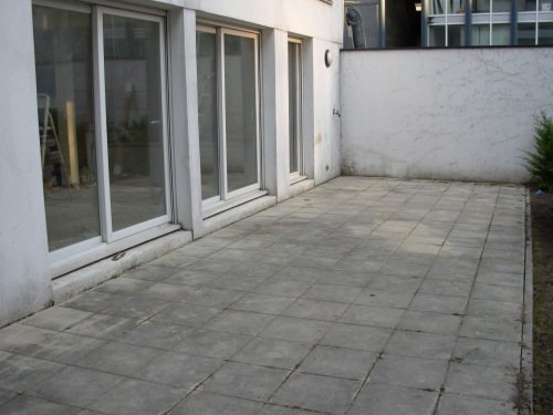 Photo de la terrasse existante