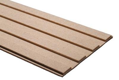 Bande de guidage podotactile avec 3 nervures. 820 x 162 mm