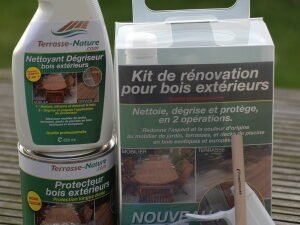 Deck Expert Kit complet d'entretien pour bois exotiques et européens