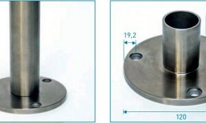 Platine diamètre 120 mm