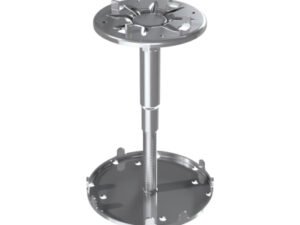 Plots réglable en acier (incombustible) : 140 à 220 mm (pack de 10plots)