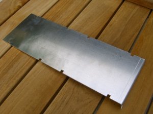 Gabarit de perçage pour lames de largeur 14 cm