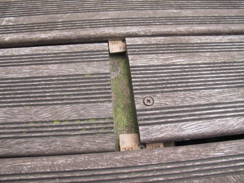 Clip invisible terrasse bois en plastique