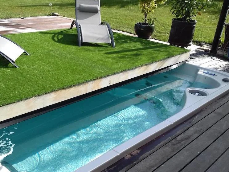 Terrasse pour spa isolante