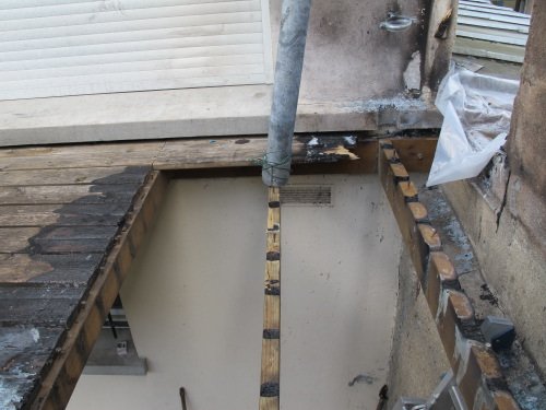 Résistance au feu d'une terrasse bois