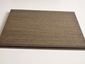 Lame de terrasse bois composite rainurée XtraWood "très large" (21x400cm). Couleur Bamboo